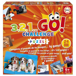 Žaidimas 3,2,1...GO! CHALLENGE PUZZLE 6-99metų Žaidimas 3,2,1...GO! CHALLENGE PUZZLE 6-99metų