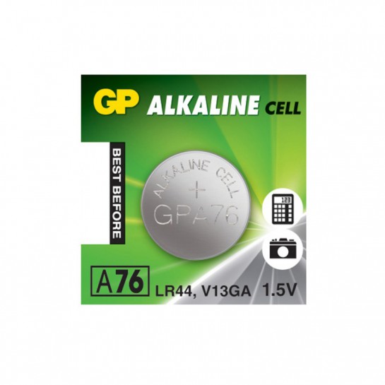 Elementas GP Alkaline A76 (LR44) 1vnt.