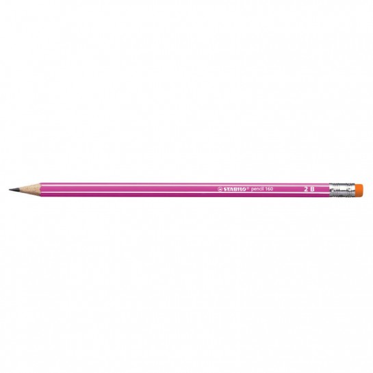 Pieštukas 160 2B su trintuku pink