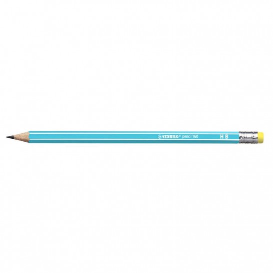 Pieštukas 160 HB su trintuku blue
