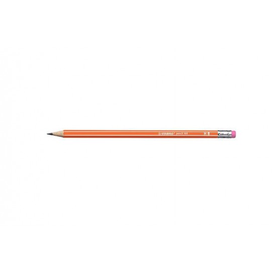Pieštukas 160 HB su trintuku orange Pieštukas 160 HB su trintuku orange