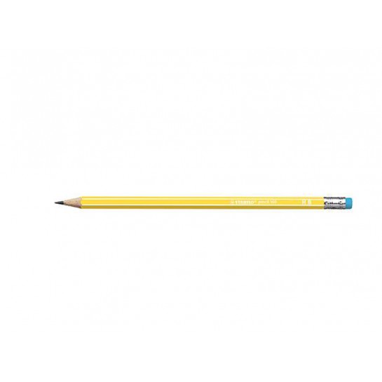 Pieštukas 160 HB su trintuku yellow