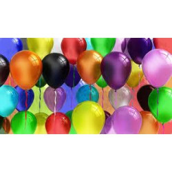 Balionai MIX  Metalik 25cm 100vnt