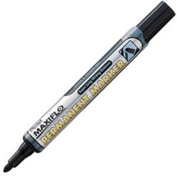 Žymeklis perman.NLF50 4.5cm Pentel, juodas