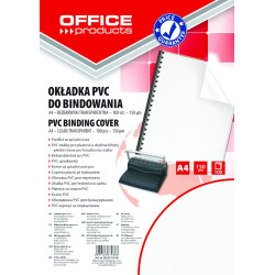 Įrišimo viršeliai PVC skaid.A4  150mic 100lap
