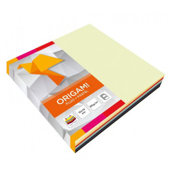 Origami 10x10cm100l įv.spalvų