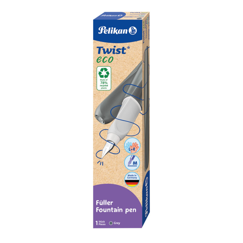 Plunksnakotis TWIST ECO P457M grey Plunksnakotis TWIST ECO P457M grey