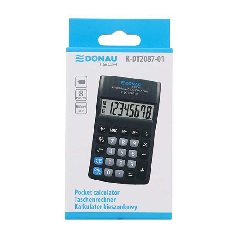 Skaičiuotuvas K-DT2087-01 DONAU Skaičiuotuvas K-DT2087-01 DONAU