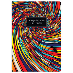 Sąsiuvinis A4 96lap 70g lang ILLUSION Sąsiuvinis A4 96lap 70g lang ILLUSION