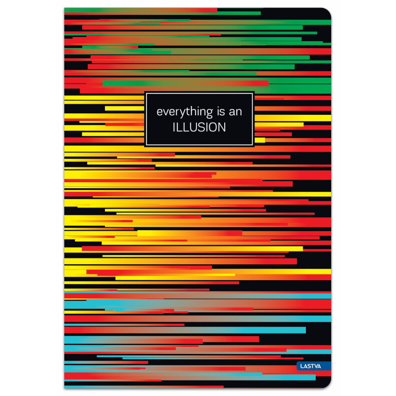 Sąsiuvinis A4 96lap 70g lang ILLUSION Sąsiuvinis A4 96lap 70g lang ILLUSION