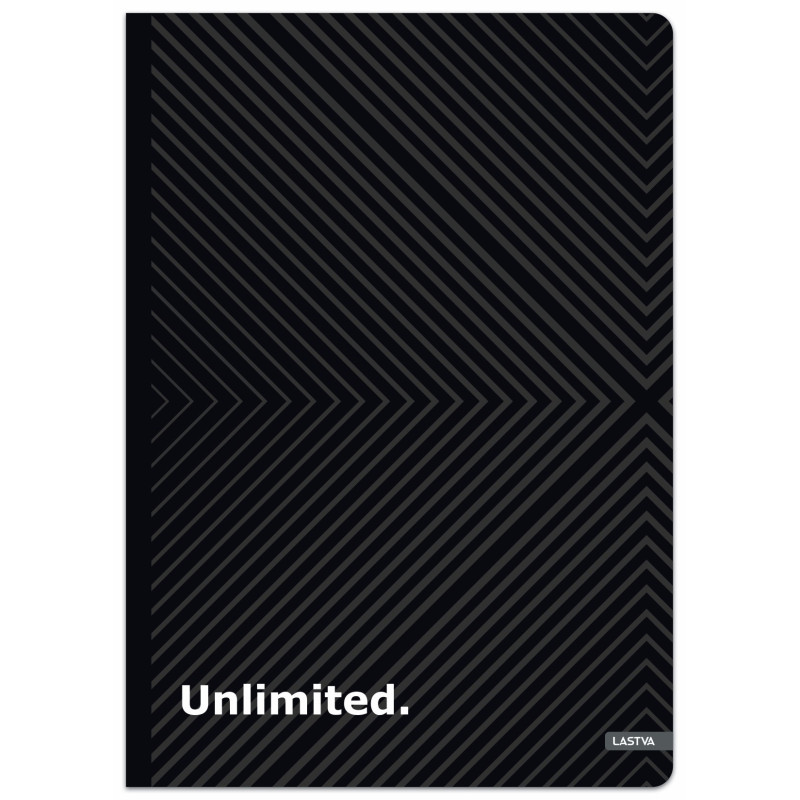 Knyga A5 96lap 70g lang UNLIMITED Knyga A5 96lap 70g lang UNLIMITED