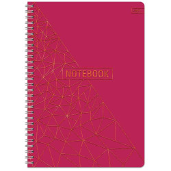 Sąsiuvinis su spirale B5 100lap 70g lin BRONZE