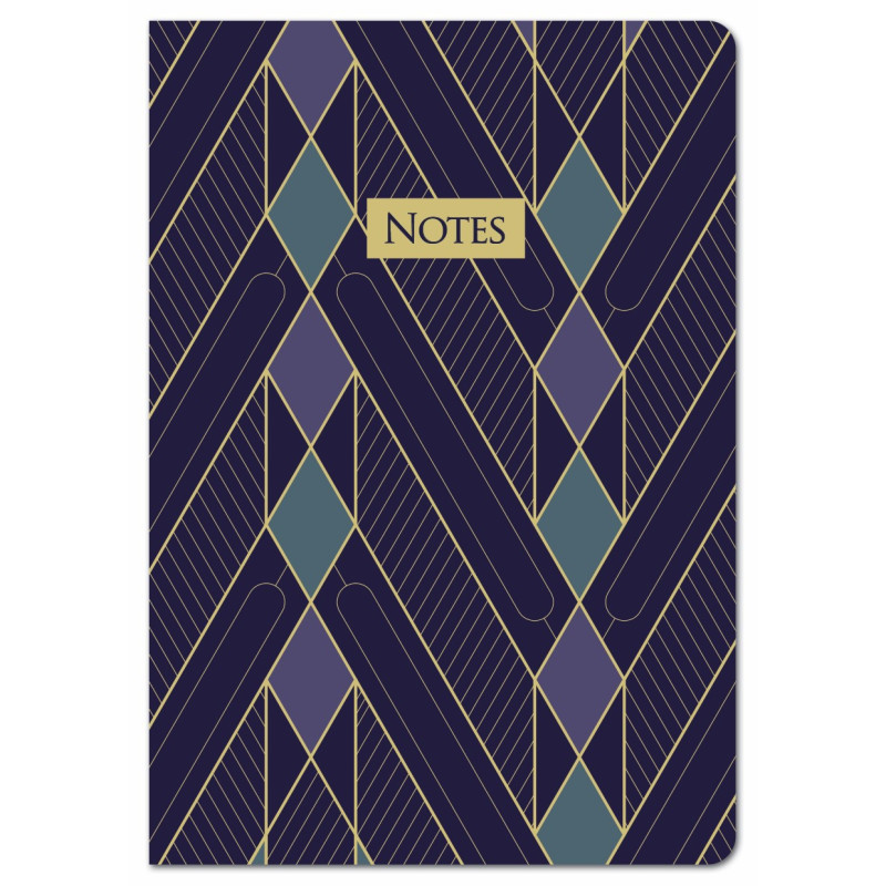 Knyga A5 104lap 80g lin VIOLET Diary