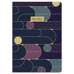 Knyga A5 104lap 80g lin VIOLET Diary