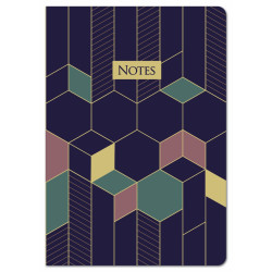 Knyga A5 104lap 80g lin VIOLET Diary