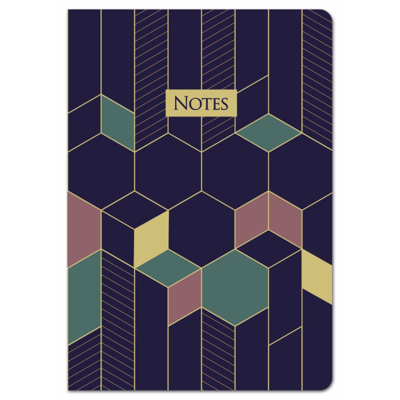 Knyga A5 104lap 80g lin VIOLET Diary