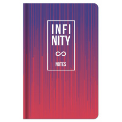 Užrašų knygutė A6 96lap 70g lang INFINITY Užrašų knygutė A6 96lap 70g lang INFINITY
