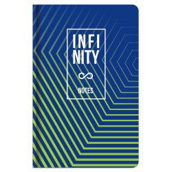 Užrašų knygutė A6 96lap 70g lang INFINITY Užrašų knygutė A6 96lap 70g lang INFINITY