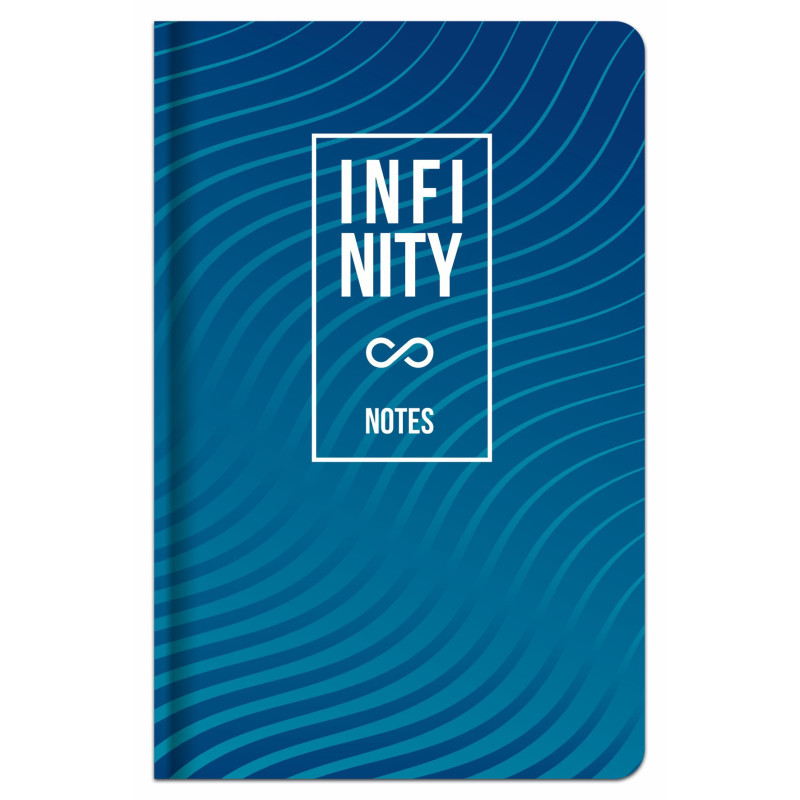 Užrašų knygutė A6 96lap 70g lang INFINITY Užrašų knygutė A6 96lap 70g lang INFINITY