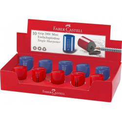 Drožtukas Grip mėl/raud. spalvų mini Faber Castel Drožtukas Grip mėl/raud. spalvų mini Faber Castel