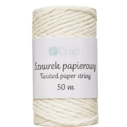 Virvutė popierinė 50m ecru