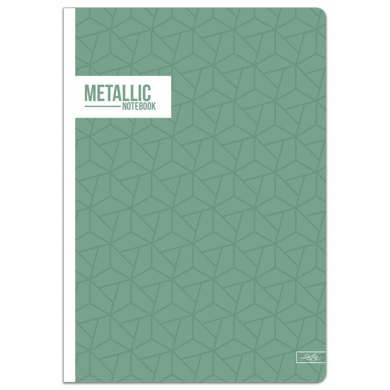 Sąsiuvinis(platus) A5 24lap 80g lang METALLIC Sąsiuvinis(platus) A5 24lap 80g lang METALLIC