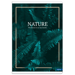 Sąsiuvinis(platus) A5 48lap 80g lin NATURE