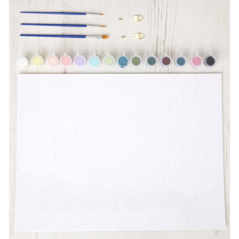 Tapyba pagal skaičius LIŪTAS