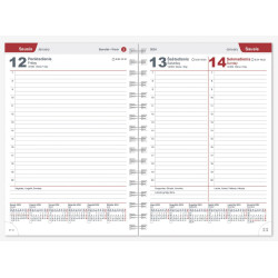 Darbo knyga A5,SPIREX, smėlio