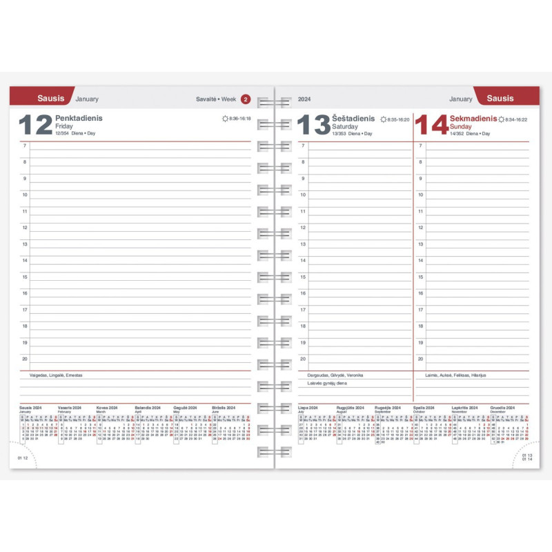 Darbo knyga A5,SPIREX, smėlio