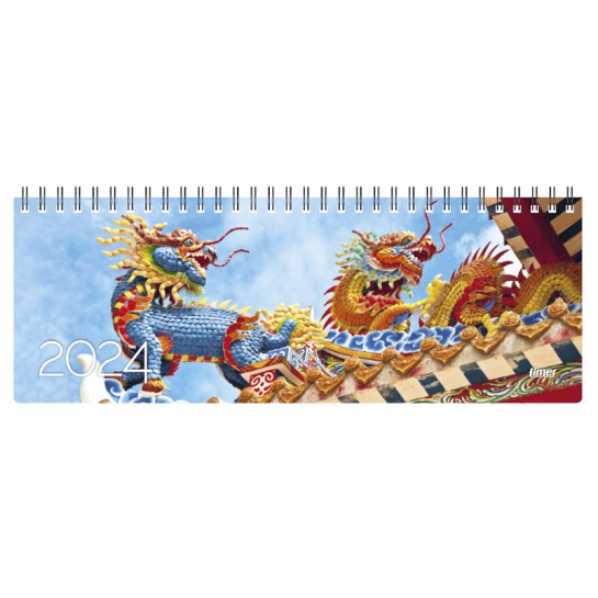 Kalendorius stalinis MEMO CARD dragon