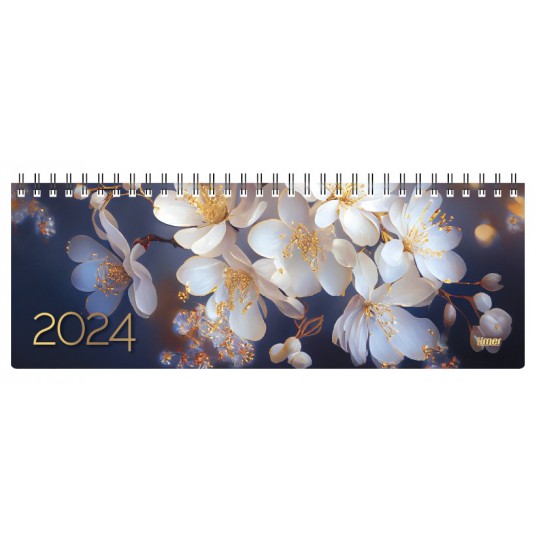 Kalendorius stalinis MEMO CARD spring flowers
