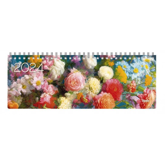 Kalendorius stalinis MEMO CARD blossom