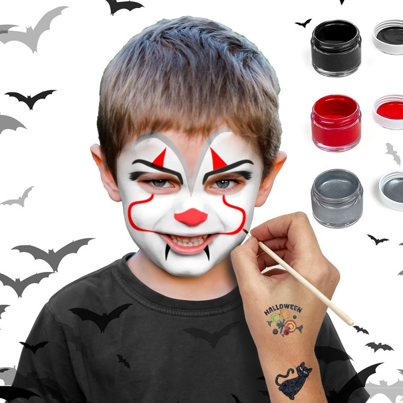 Makiažo rinkinys ALPINO Fiesta SCARY 4sp Makiažo rinkinys ALPINO Fiesta SCARY 4sp