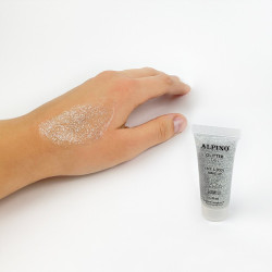 Gelis grimui ALPINO Glitter silver