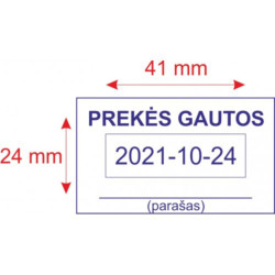 Antspaudo su data korpusas 4750 (4mm)