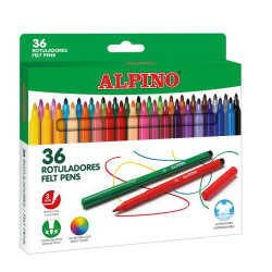 Flomasteriai ALPINO 36sp