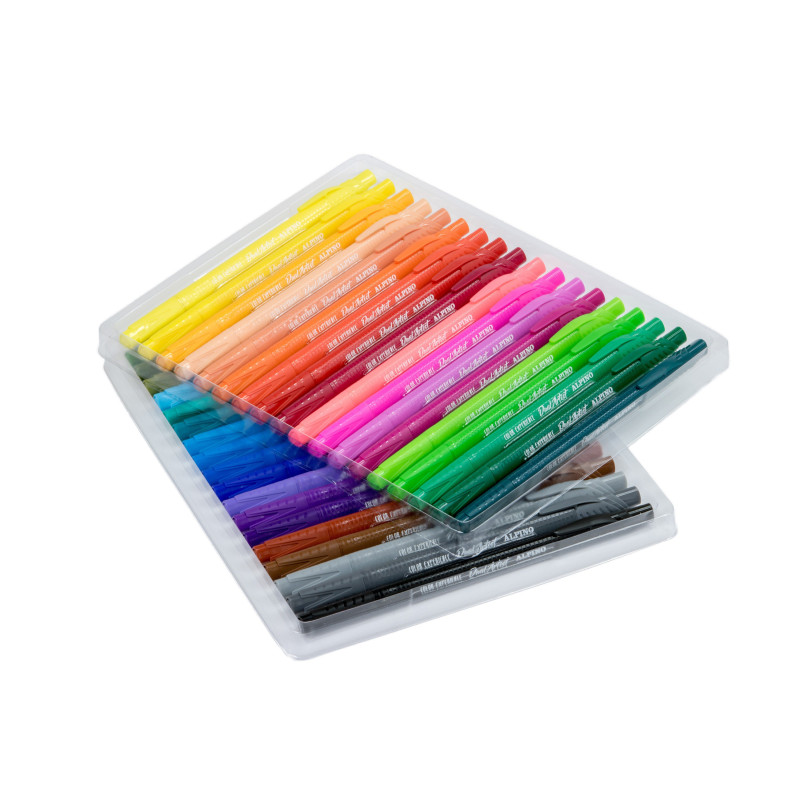 Flomasteriai ALPINO Color experience dual artist 36sp Flomasteriai ALPINO Color experience dual artist 36sp