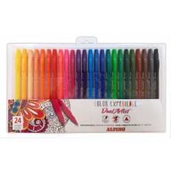 Flomasteriai ALPINO Color experience double 24sp
