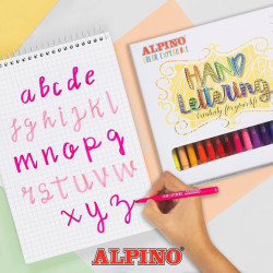 Rinkinys kūrybai ALPINO Color experience hand lettering Rinkinys kūrybai ALPINO Color experience hand lettering