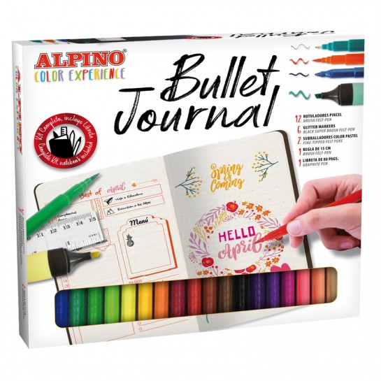 Rinkinys kūrybai ALPINO Color experience bullet journal