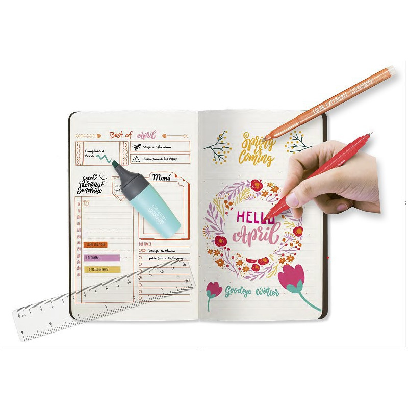 Rinkinys kūrybai ALPINO Color experience bullet journal Rinkinys kūrybai ALPINO Color experience bullet journal