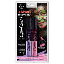 Veido dažai ALPINO Liquid liner pink+violet
