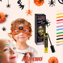 Veido dažai ALPINO Liquid liner white+black Veido dažai ALPINO Liquid liner white+black