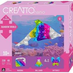 Lavinamasis rinkinys CREATTO RAINBOW WORLD 10+