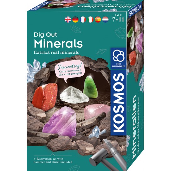 Lavinamasis rinkinys DIG OUT MINERALS INT 7-11