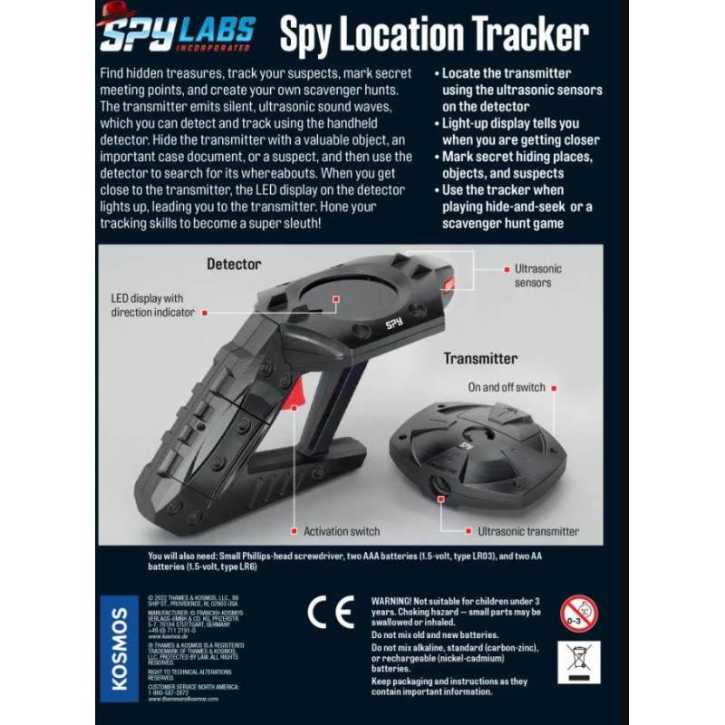 Lavinamasis rinkinys SPY LOCATION TRACKER SEALED INT 8+ Lavinamasis rinkinys SPY LOCATION TRACKER SEALED INT 8+