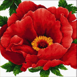 Siuvinėjimo kryželiu rinkinys PEONY 40x40