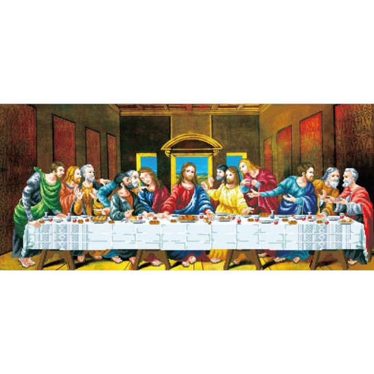 Siuvinėjimo kryželiu rinkinys THE LAST SUPPER 91x41