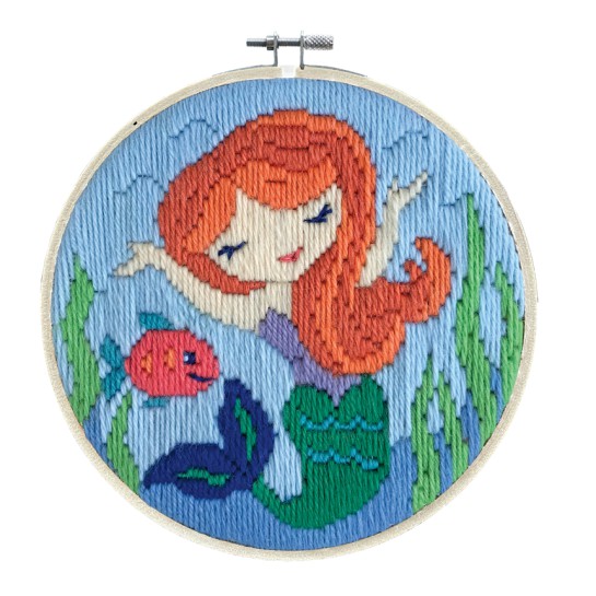 Siuvinėjimo rinkinys MERMAID SONG 15,20x15,20